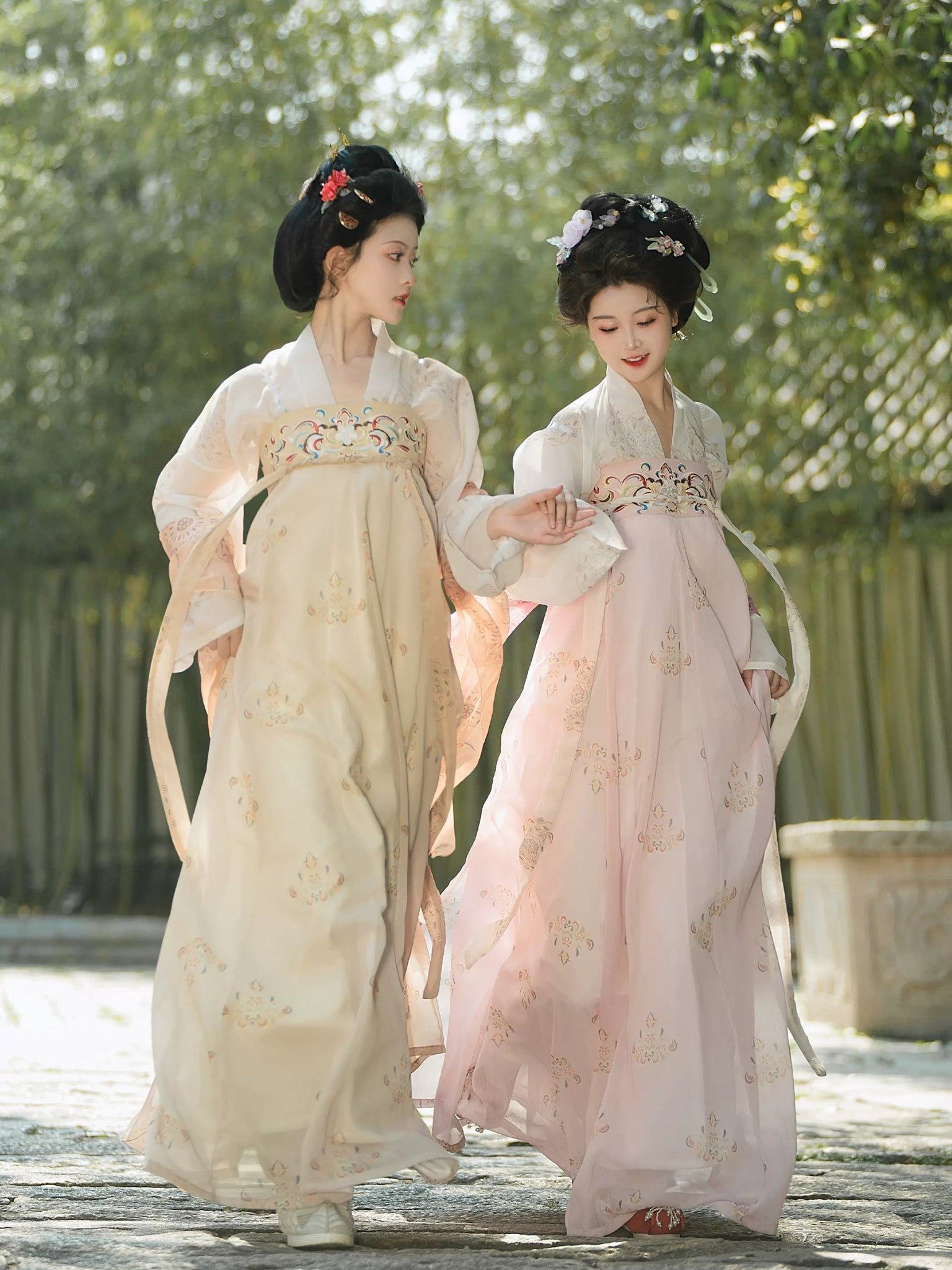 【Hanfu】Prolific Jasmine|Tang Chest - Length skirthan fu Chinese han fu hanfu male tang dynasty clothes chinese hanfu tang dynasty outfits traditiona hanfu dress chinese hanfu chinese style dress dress fashion cheongsam dress q