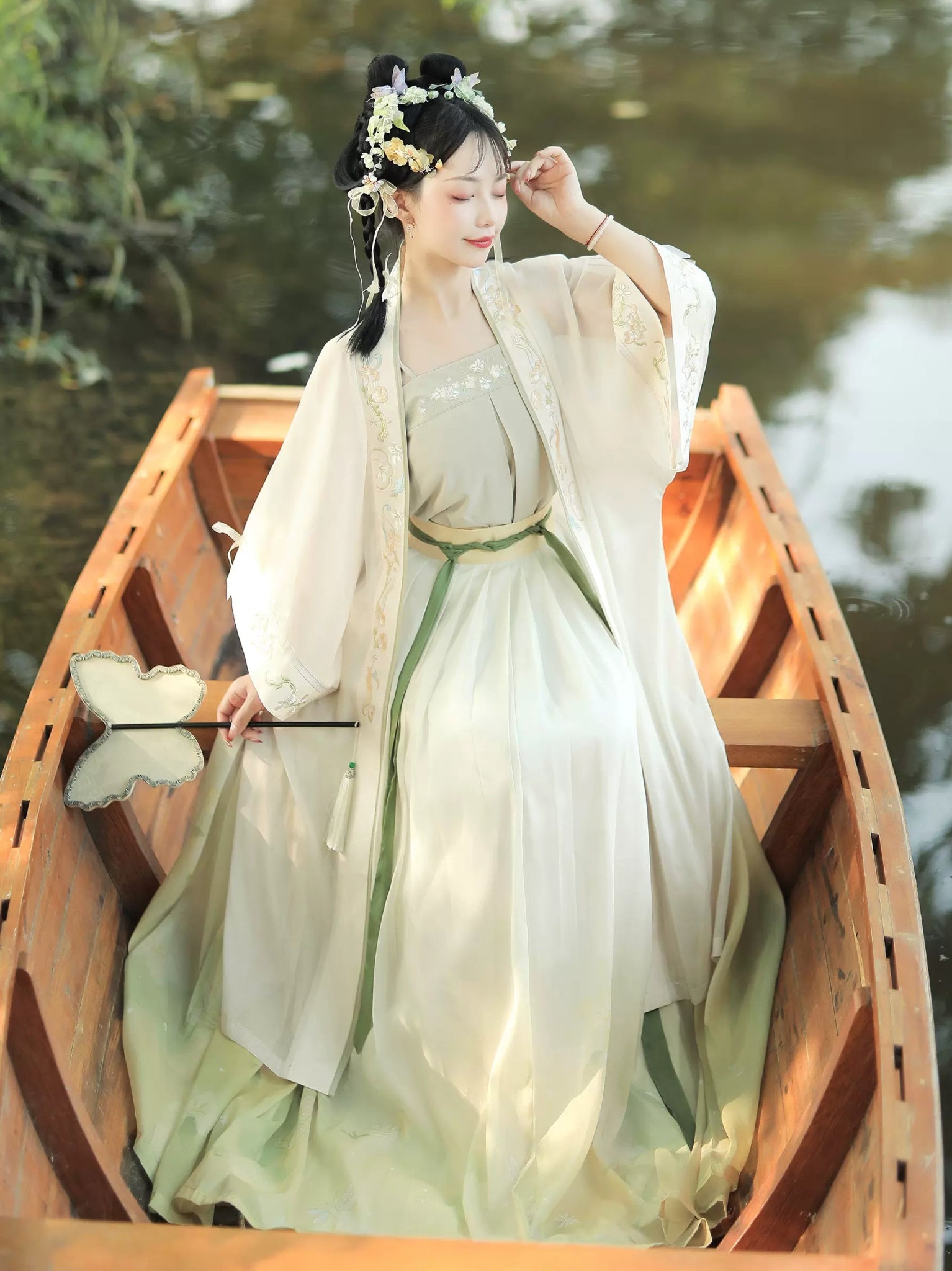 【Hanfu】Pure Joy | Song Three - pirece skirthan fu Chinese han fu hanfu male tang dynasty clothes chinese hanfu tang dynasty outfits traditiona hanfu dress chinese hanfu chinese style dress dress fashion cheongsam dress q