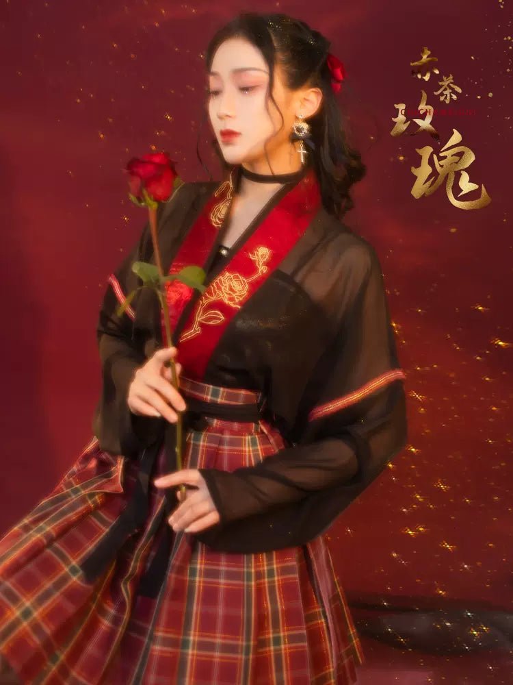 【Hanfu】﻿Red Tea Rose|赤茶玫瑰han fu Chinese han fu hanfu male tang dynasty clothes chinese hanfu tang dynasty outfits traditiona hanfu dress chinese hanfu chinese style dress dress fashion cheongsam dress q
