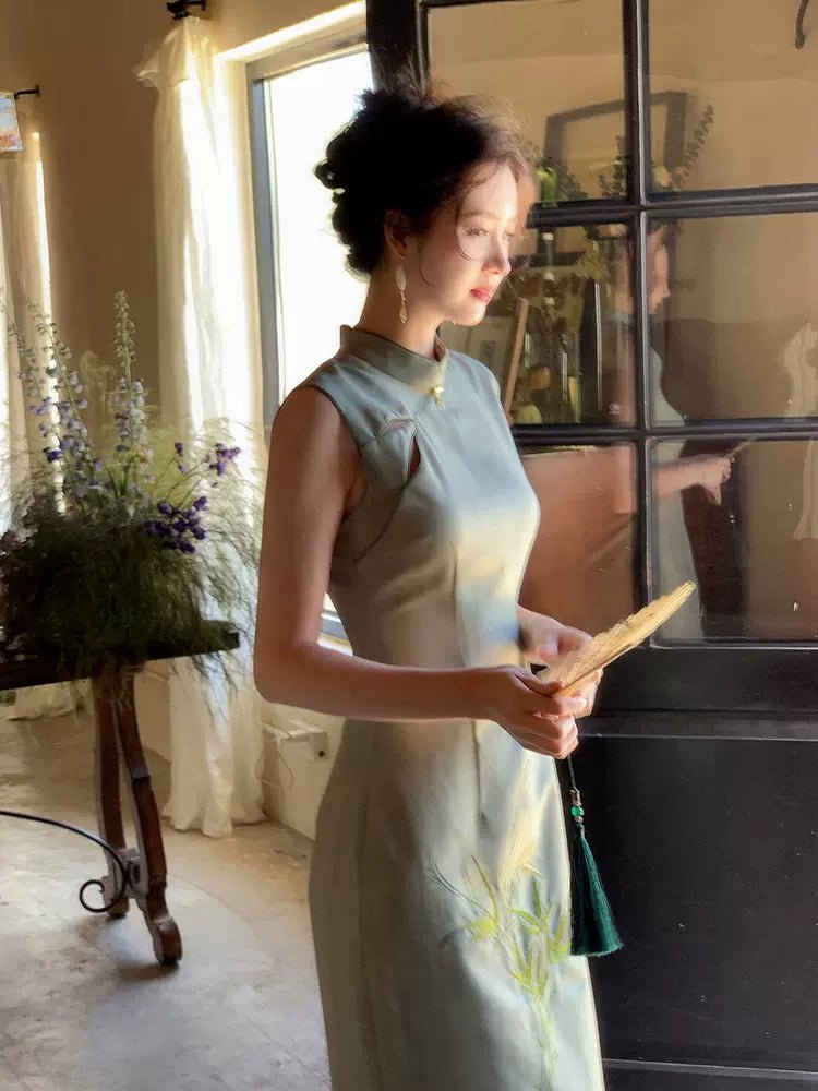 【Hanfu】Rose Petal Grace | Cheongsam/Qipaohan fu Chinese han fu hanfu male tang dynasty clothes chinese hanfu tang dynasty outfits traditiona hanfu dress chinese hanfu chinese style dress dress fashion cheongsam dress q