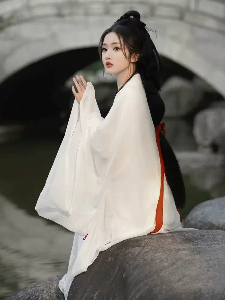 Hanfu】Snowy Grace | Wei & Jin Style Hanfu
