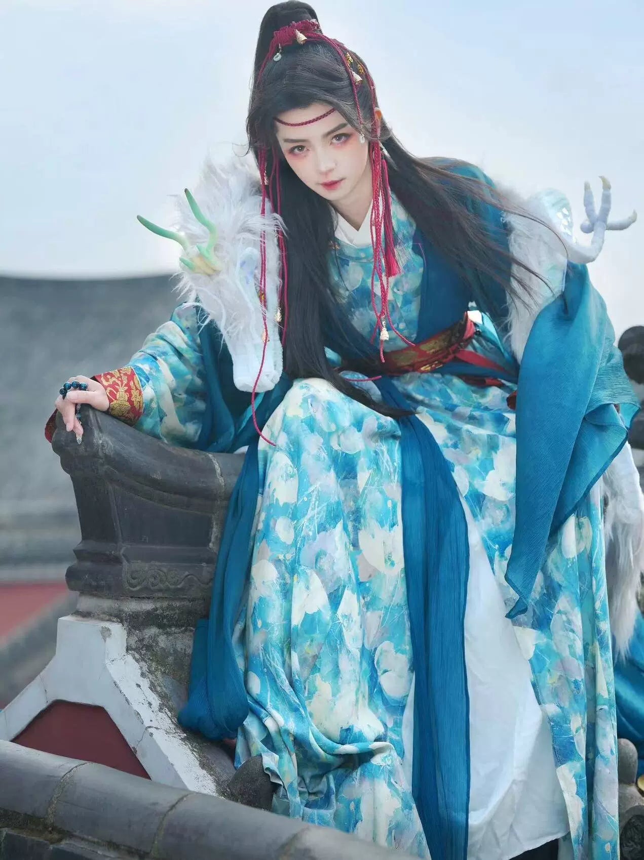 【Hanfu】Soaring dragon's song|Tang round - neck Hanfuhan fu Chinese han fu hanfu male tang dynasty clothes chinese hanfu tang dynasty outfits traditiona hanfu dress chinese hanfu chinese style dress dress fashion cheongsam dress q