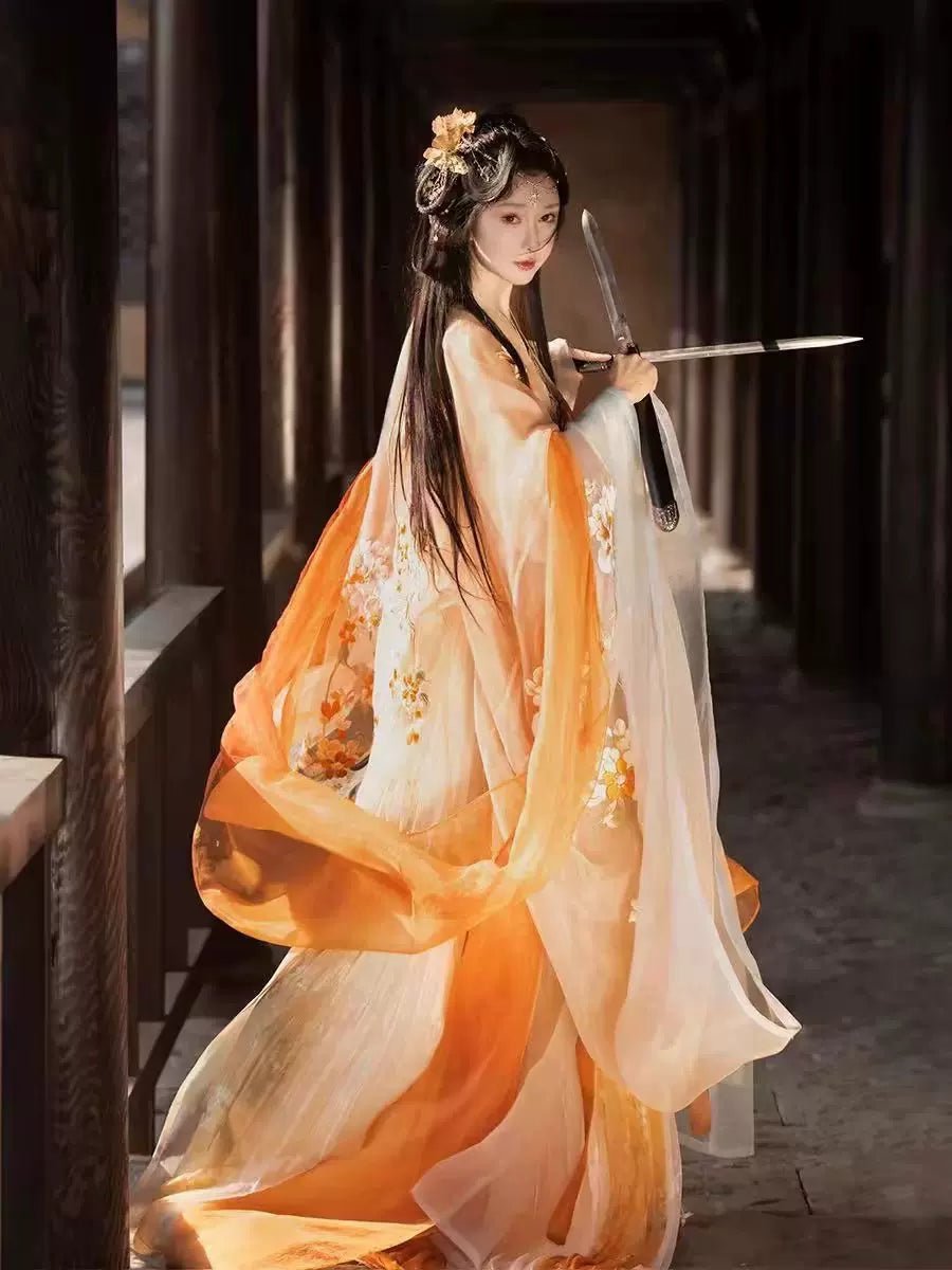 【Hanfu】Song of the Jade Lady|Tang chest - length skirthan fu Chinese han fu hanfu male tang dynasty clothes chinese hanfu tang dynasty outfits traditiona hanfu dress chinese hanfu chinese style dress dress fashion cheongsam dress q
