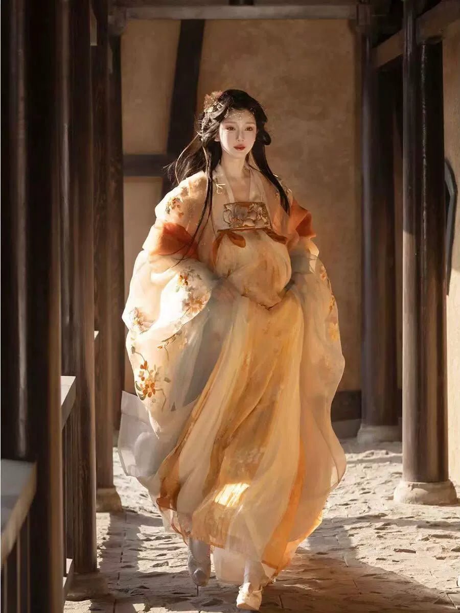 【Hanfu】Song of the Jade Lady|Tang chest - length skirthan fu Chinese han fu hanfu male tang dynasty clothes chinese hanfu tang dynasty outfits traditiona hanfu dress chinese hanfu chinese style dress dress fashion cheongsam dress q