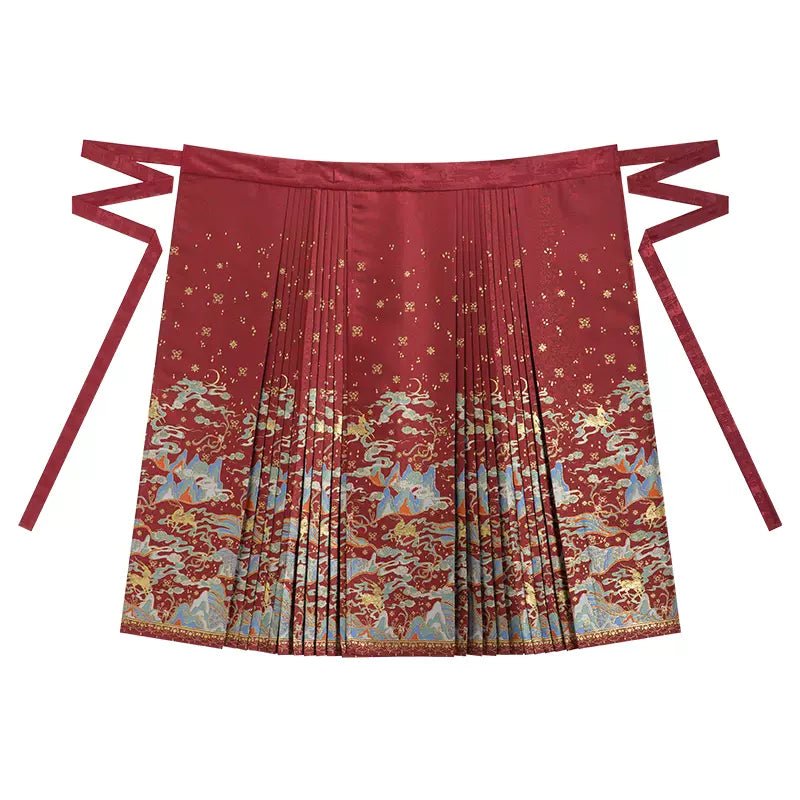 【Hanfu】Splendid Years Reflecting the Rosy Clouds |Mamian skirthan fu Chinese han fu hanfu male tang dynasty clothes chinese hanfu tang dynasty outfits traditiona hanfu dress chinese hanfu chinese style dress dress fashion cheongsam dress q