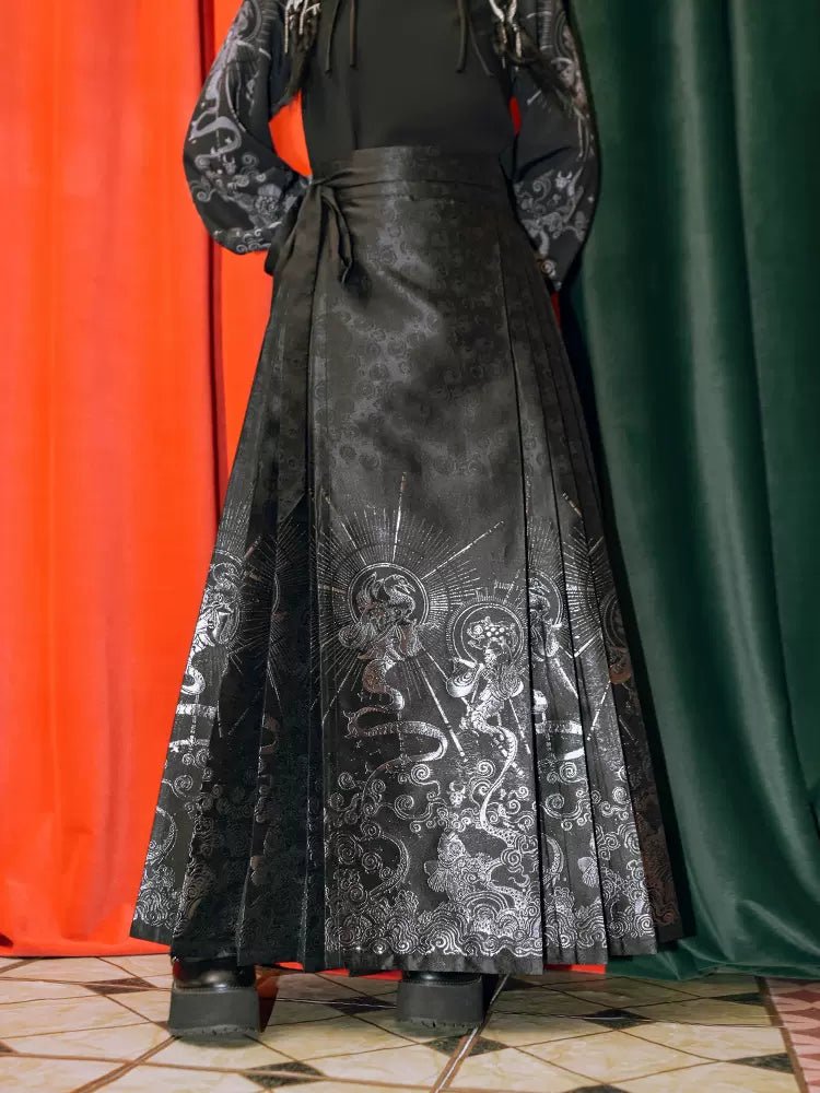 【Hanfu】Split the sky|Modern horse - faced skirthan fu Chinese han fu hanfu male tang dynasty clothes chinese hanfu tang dynasty outfits traditiona hanfu dress chinese hanfu chinese style dress dress fashion cheongsam dress q