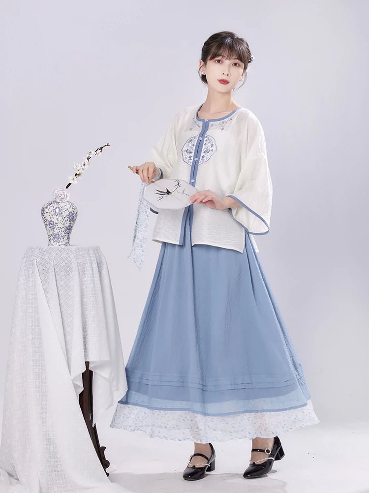 【Hanfu】Spring Breeze, Poetic Imagery | Modern Style Hanfuhan fu Chinese han fu hanfu male tang dynasty clothes chinese hanfu tang dynasty outfits traditiona hanfu dress chinese hanfu chinese style dress dress fashion cheongsam dress q