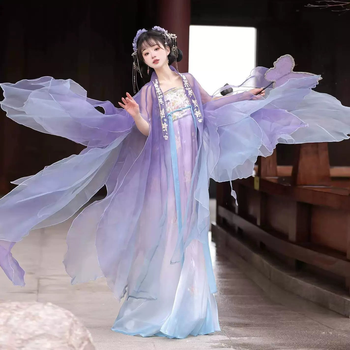 【Hanfu】Spring peach blossom weaving scenery|Tang's three - piece sethan fu Chinese han fu hanfu male tang dynasty clothes chinese hanfu tang dynasty outfits traditiona hanfu dress chinese hanfu chinese style dress dress fashion cheongsam dress q