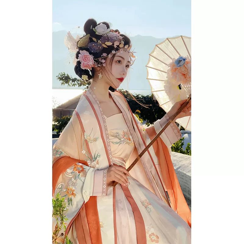 【Hanfu】Spring Water Rain |Song Chest - length skirthan fu Chinese han fu hanfu male tang dynasty clothes chinese hanfu tang dynasty outfits traditiona hanfu dress chinese hanfu chinese style dress dress fashion cheongsam dress q