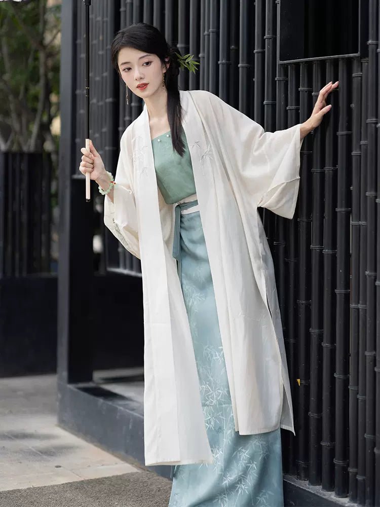 【Hanfu】Stroll in Dreamland - Bamboo Grove | Modern & Song Style Hanfuhan fu Chinese han fu hanfu male tang dynasty clothes chinese hanfu tang dynasty outfits traditiona hanfu dress chinese hanfu chinese style dress dress fashion cheongsam dress q