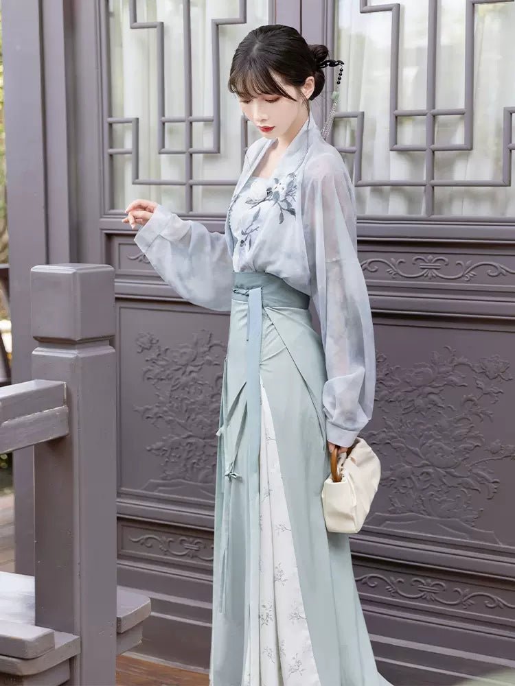 【Hanfu】The Idle Spring Breeze, Elegant Tang Dress 【Hanfu】The Idle Spring Breeze, Elegant Tang Dress