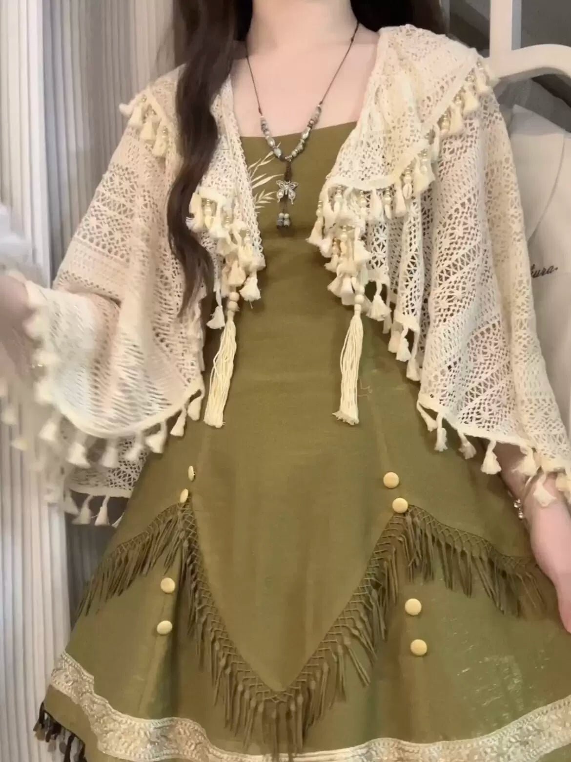 【Hanfu】The language of tea|Modern shawl suspender skirthan fu Chinese han fu hanfu male tang dynasty clothes chinese hanfu tang dynasty outfits traditiona hanfu dress chinese hanfu chinese style dress dress fashion cheongsam dress q