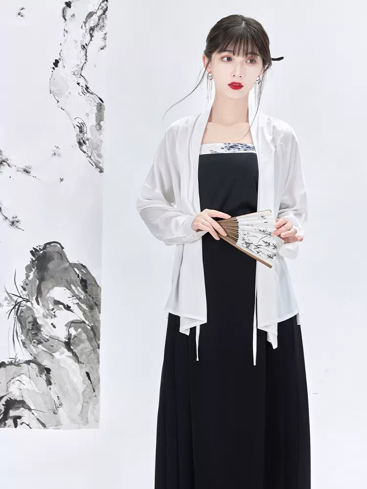 【Hanfu】Timeless Elegance, Ink Mountain Charm | Mamian skirthan fu Chinese han fu hanfu male tang dynasty clothes chinese hanfu tang dynasty outfits traditiona hanfu dress chinese hanfu chinese style dress dress fashion cheongsam dress q