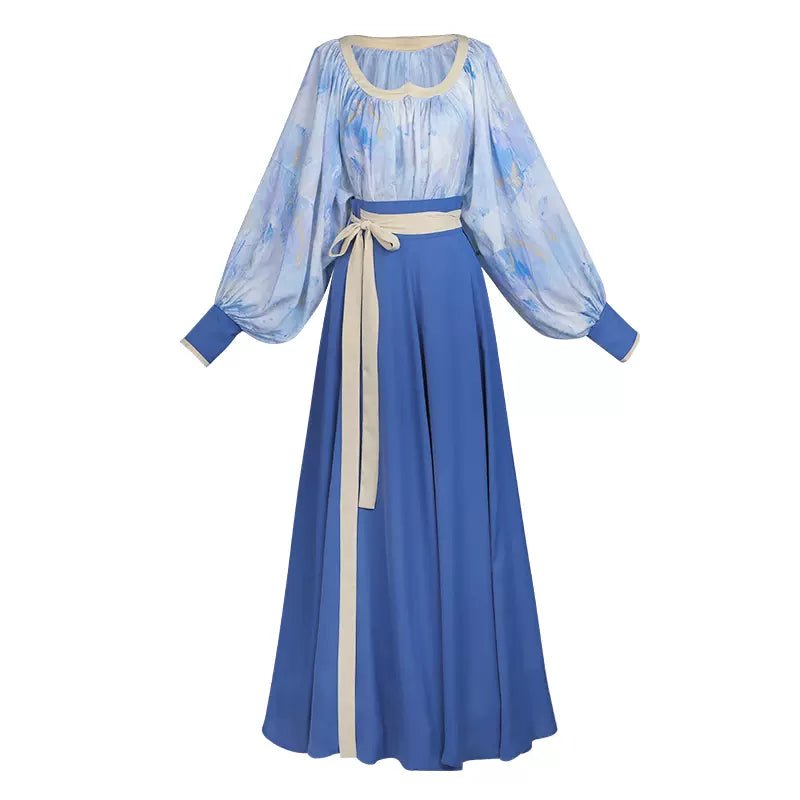 【Hanfu】﻿Van Gogh’s sea|梵高的海han fu Chinese han fu hanfu male tang dynasty clothes chinese hanfu tang dynasty outfits traditiona hanfu dress chinese hanfu chinese style dress dress fashion cheongsam dress q