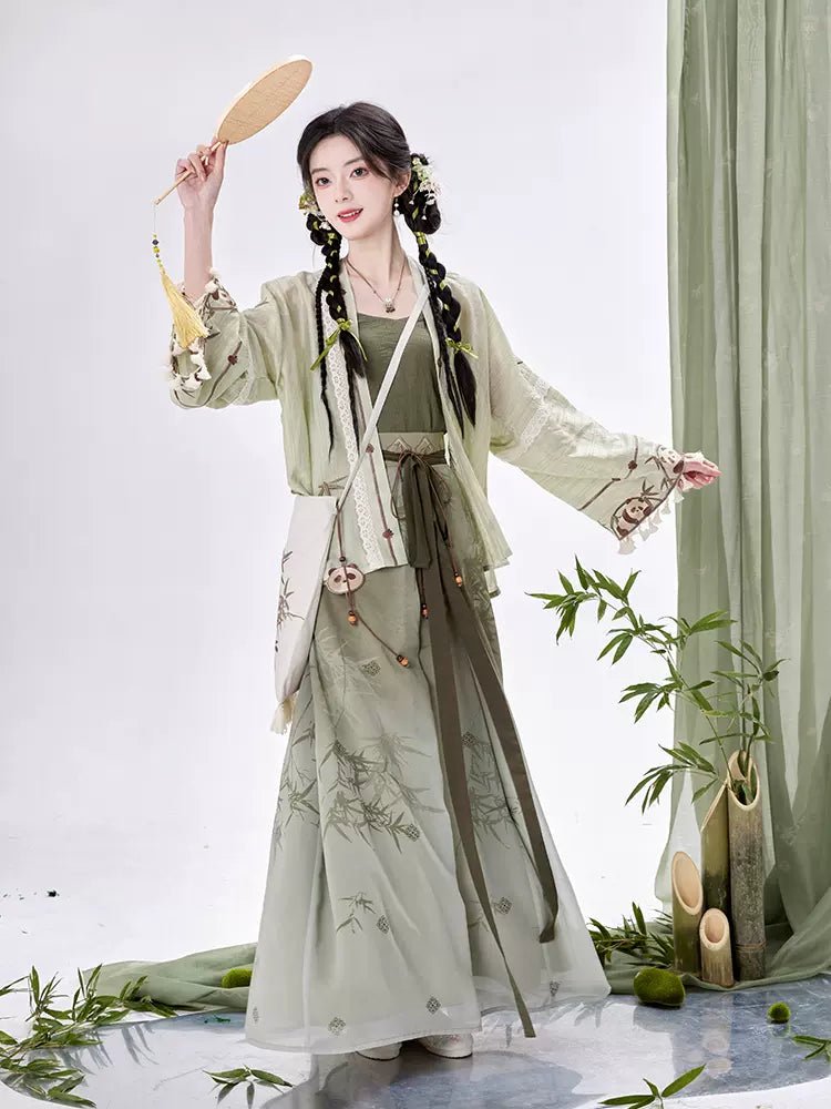 【Hanfu】Whispers in the Bamboo Grove | Song Style Hanfuhan fu Chinese han fu hanfu male tang dynasty clothes chinese hanfu tang dynasty outfits traditiona hanfu dress chinese hanfu chinese style dress dress fashion cheongsam dress q