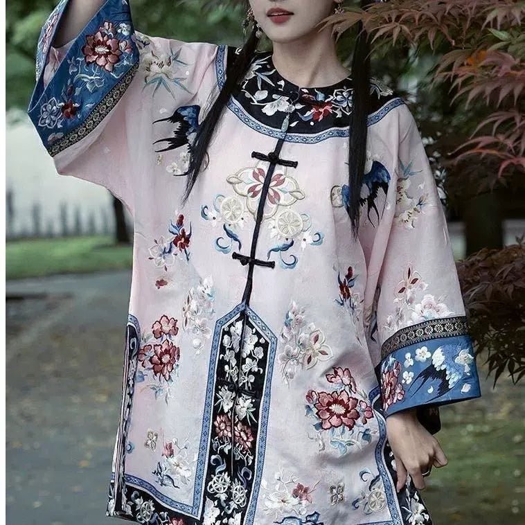 【Hanfu】Whispers of Magnolia | Qing Style Hanfuhan fu Chinese han fu hanfu male tang dynasty clothes chinese hanfu tang dynasty outfits traditiona hanfu dress chinese hanfu chinese style dress dress fashion cheongsam dress q