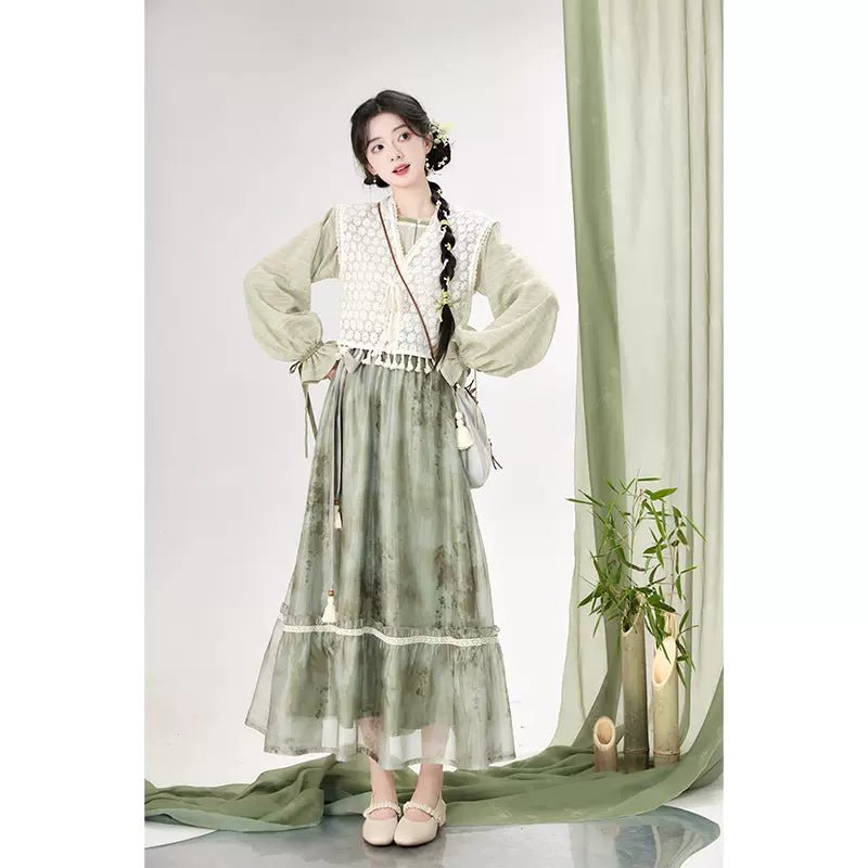 【Hanfu】Willow Fluff in Spring Breeze | Song Style Hanfuhan fu Chinese han fu hanfu male tang dynasty clothes chinese hanfu tang dynasty outfits traditiona hanfu dress chinese hanfu chinese style dress dress fashion cheongsam dress q