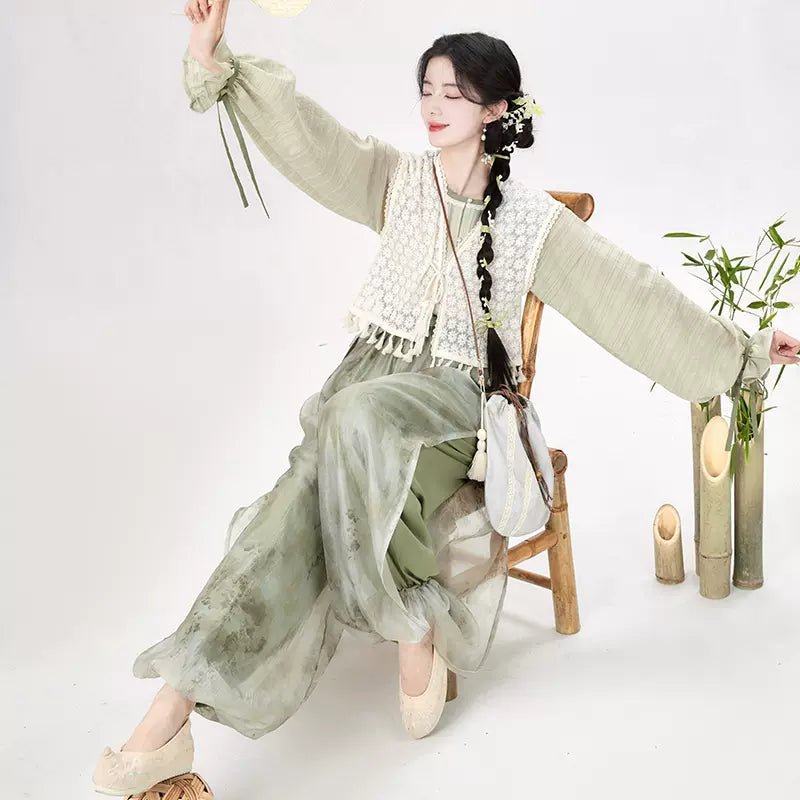 【Hanfu】Willow Fluff in Spring Breeze | Song Style Hanfuhan fu Chinese han fu hanfu male tang dynasty clothes chinese hanfu tang dynasty outfits traditiona hanfu dress chinese hanfu chinese style dress dress fashion cheongsam dress q