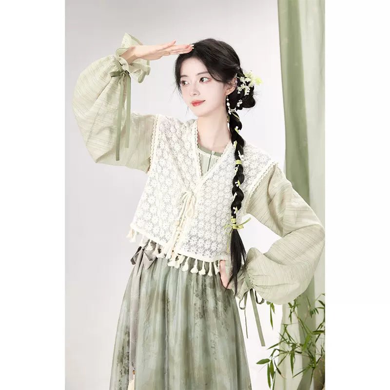 【Hanfu】Willow Fluff in Spring Breeze | Song Style Hanfuhan fu Chinese han fu hanfu male tang dynasty clothes chinese hanfu tang dynasty outfits traditiona hanfu dress chinese hanfu chinese style dress dress fashion cheongsam dress q