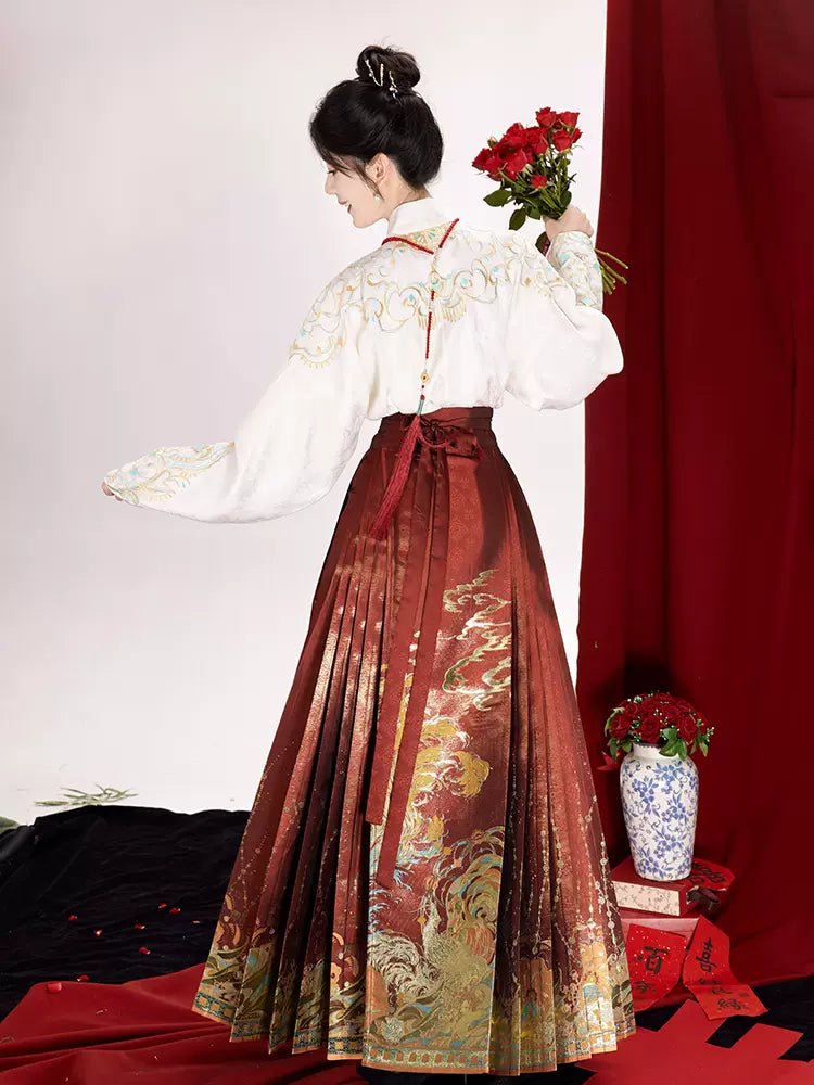 【Hanfu】Wind Breaks the Waves | Mamian skirthan fu Chinese han fu hanfu male tang dynasty clothes chinese hanfu tang dynasty outfits traditiona hanfu dress chinese hanfu chinese style dress dress fashion cheongsam dress q