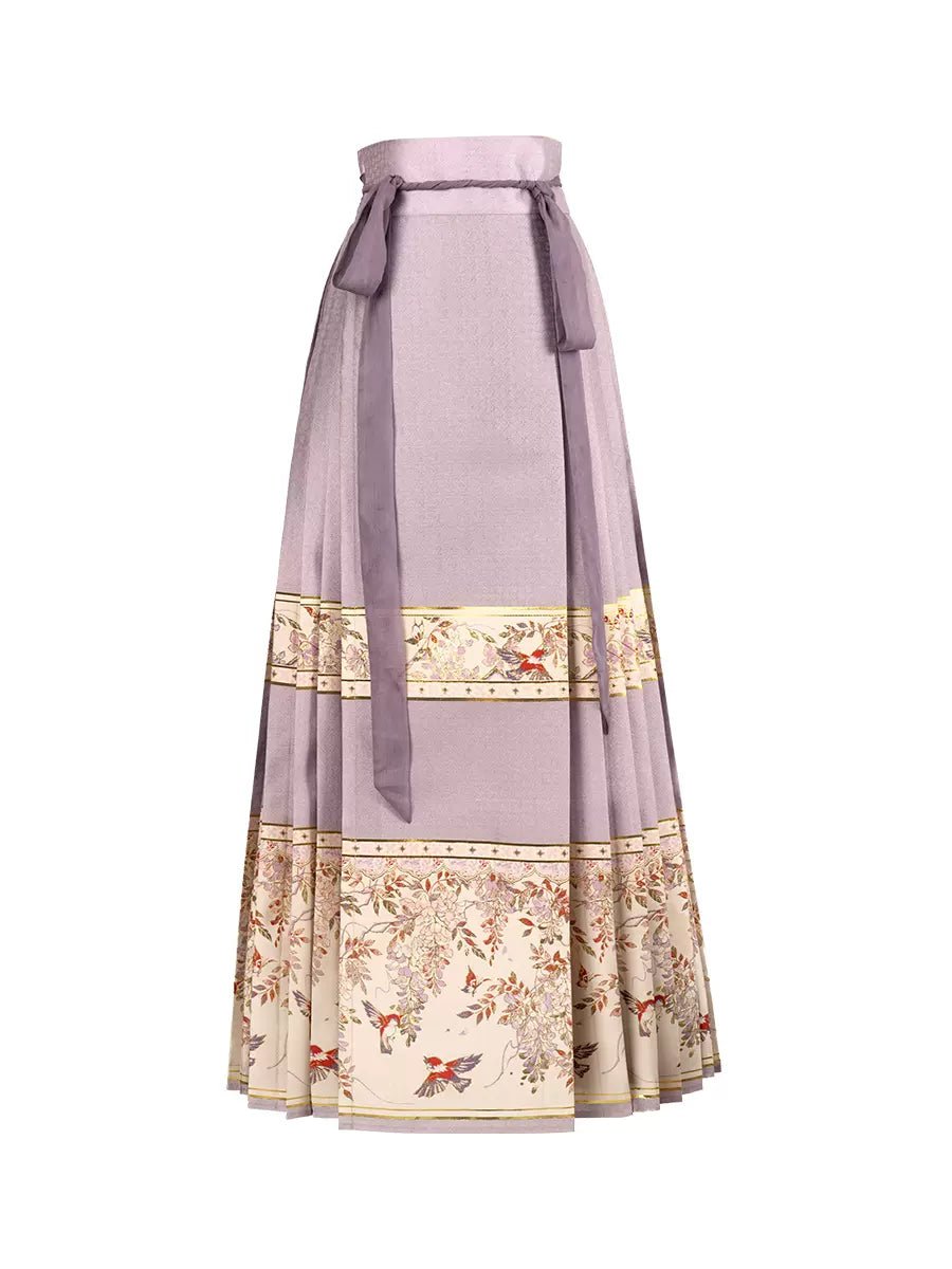 【Hanfu】Wisteria Preface | Modern Horse - faced skirthan fu Chinese han fu hanfu male tang dynasty clothes chinese hanfu tang dynasty outfits traditiona hanfu dress chinese hanfu chinese style dress dress fashion cheongsam dress q