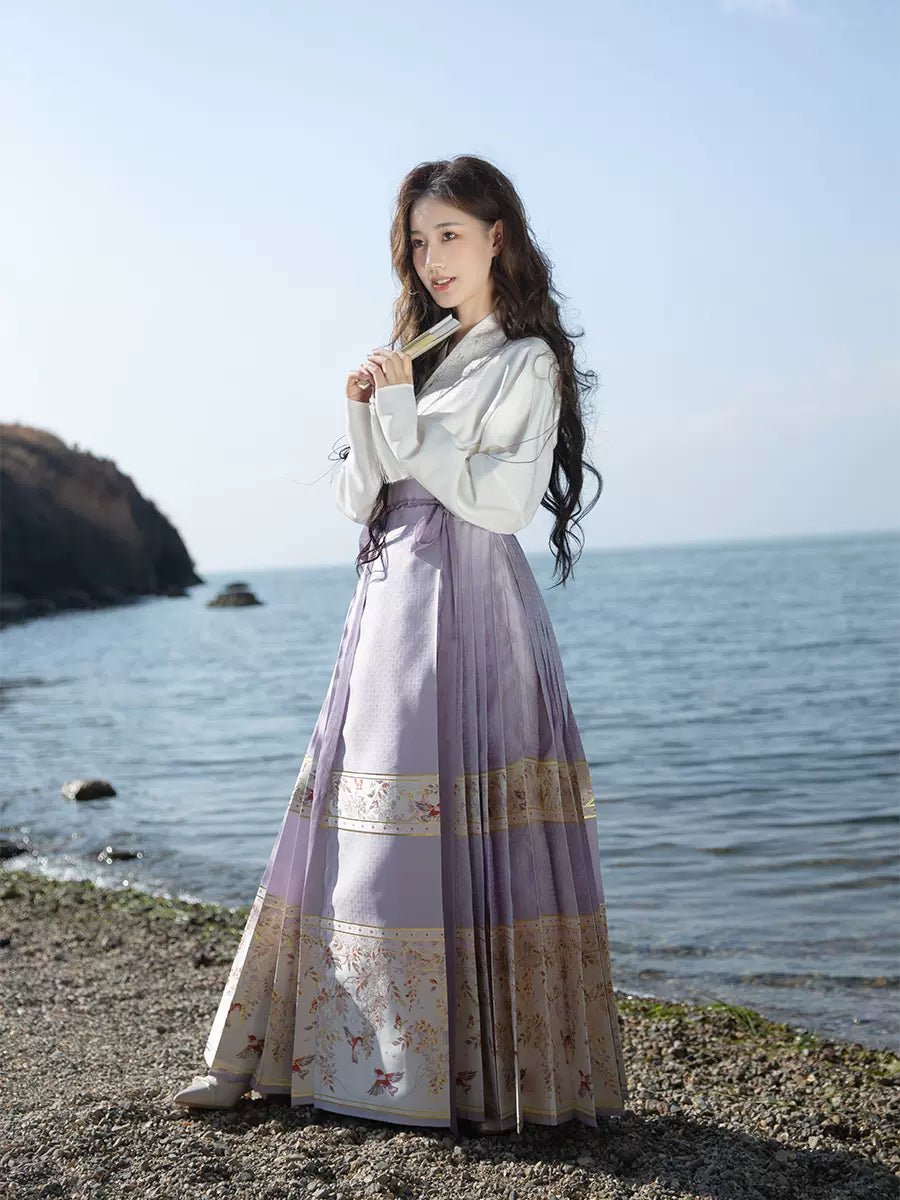 【Hanfu】Wisteria Preface | Modern Horse - faced skirthan fu Chinese han fu hanfu male tang dynasty clothes chinese hanfu tang dynasty outfits traditiona hanfu dress chinese hanfu chinese style dress dress fashion cheongsam dress q