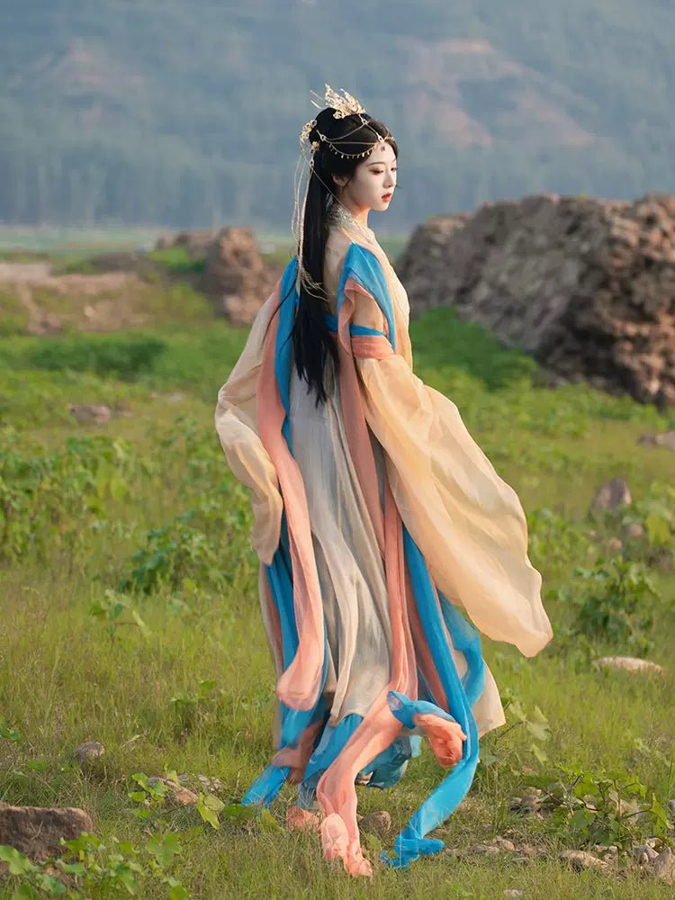 【Hanfu】Xuan Nü, a fairy|Tang Chest - Length skirthan fu Chinese han fu hanfu male tang dynasty clothes chinese hanfu tang dynasty outfits traditiona hanfu dress chinese hanfu chinese style dress dress fashion cheongsam dress q