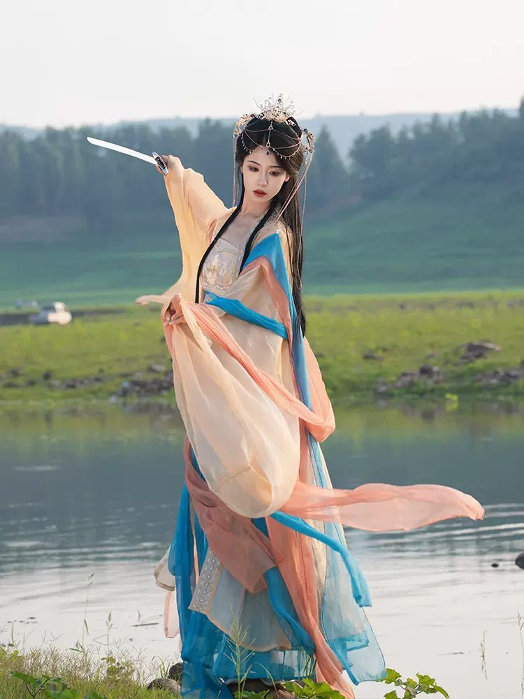 【Hanfu】Xuan Nü, a fairy|Tang Chest - Length skirthan fu Chinese han fu hanfu male tang dynasty clothes chinese hanfu tang dynasty outfits traditiona hanfu dress chinese hanfu chinese style dress dress fashion cheongsam dress q