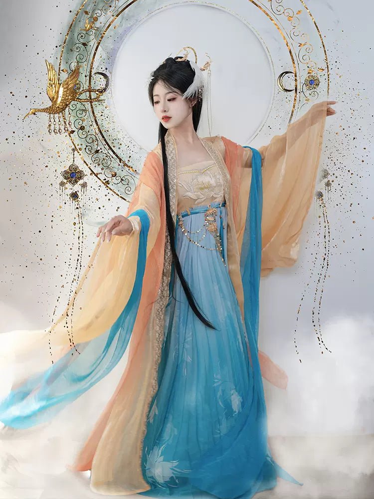 【Hanfu】Xuan Nü, a fairy|Tang Chest - Length skirthan fu Chinese han fu hanfu male tang dynasty clothes chinese hanfu tang dynasty outfits traditiona hanfu dress chinese hanfu chinese style dress dress fashion cheongsam dress q