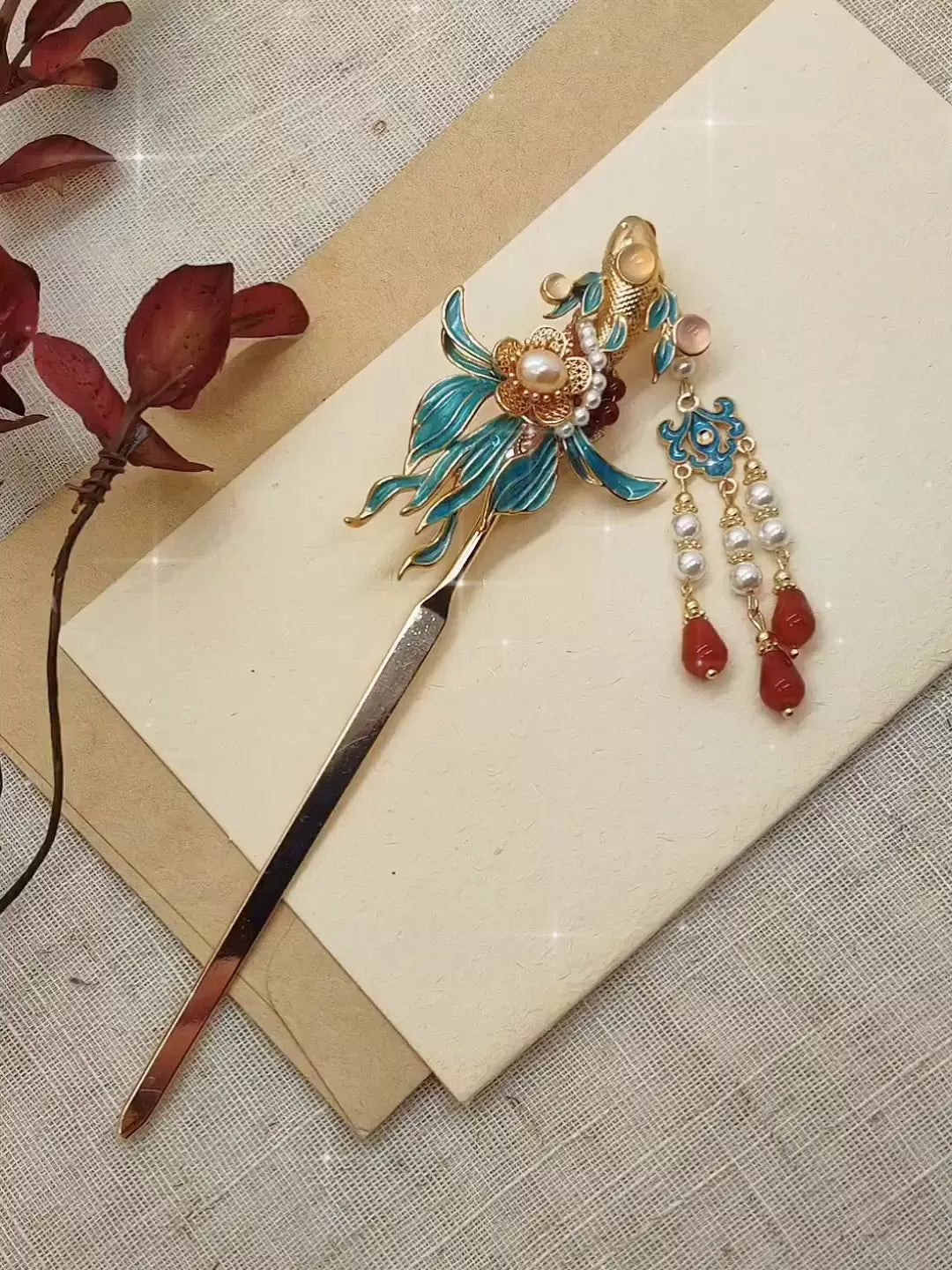 Little Fish|Hanfu Matching Hairpinhan fu Chinese han fu hanfu male tang dynasty clothes chinese hanfu tang dynasty outfits traditiona hanfu dress chinese hanfu chinese style dress dress fashion cheongsam dress q