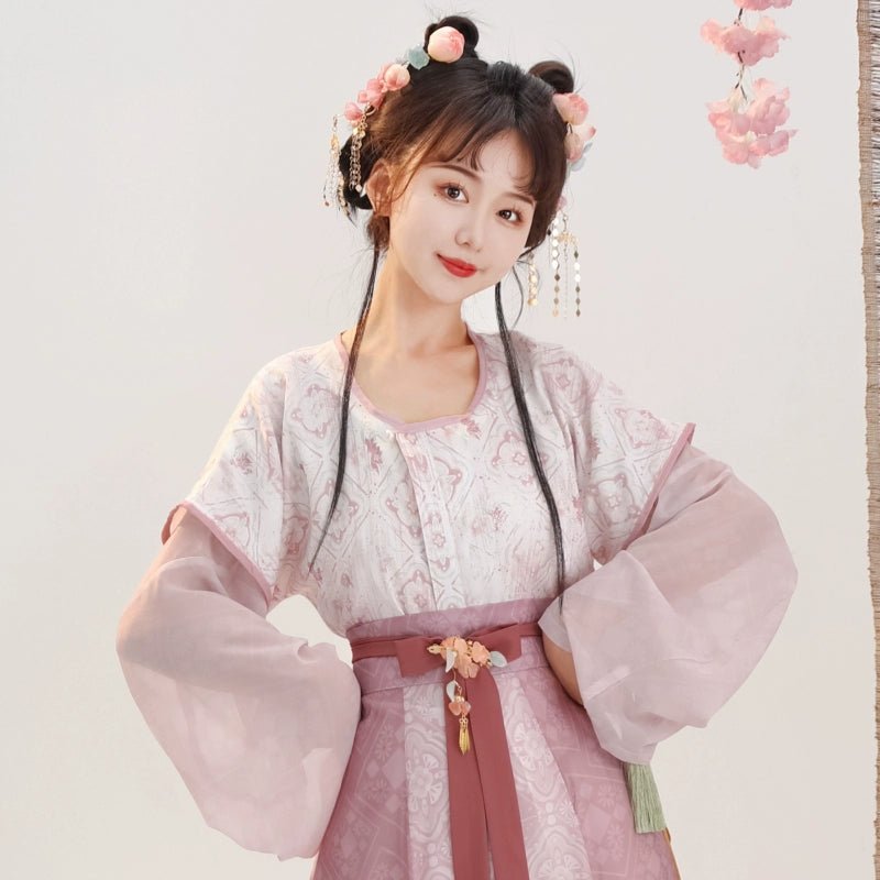 Little Tang Springhan fu Chinese han fu hanfu male tang dynasty clothes chinese hanfu tang dynasty outfits traditiona hanfu dress chinese hanfu chinese style dress dress fashion cheongsam dress q