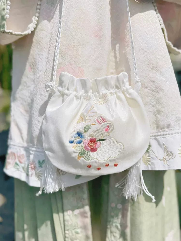 Moon Rabbit|Hanfu Matching bagshan fu Chinese han fu hanfu male tang dynasty clothes chinese hanfu tang dynasty outfits traditiona hanfu dress chinese hanfu chinese style dress dress fashion cheongsam dress q