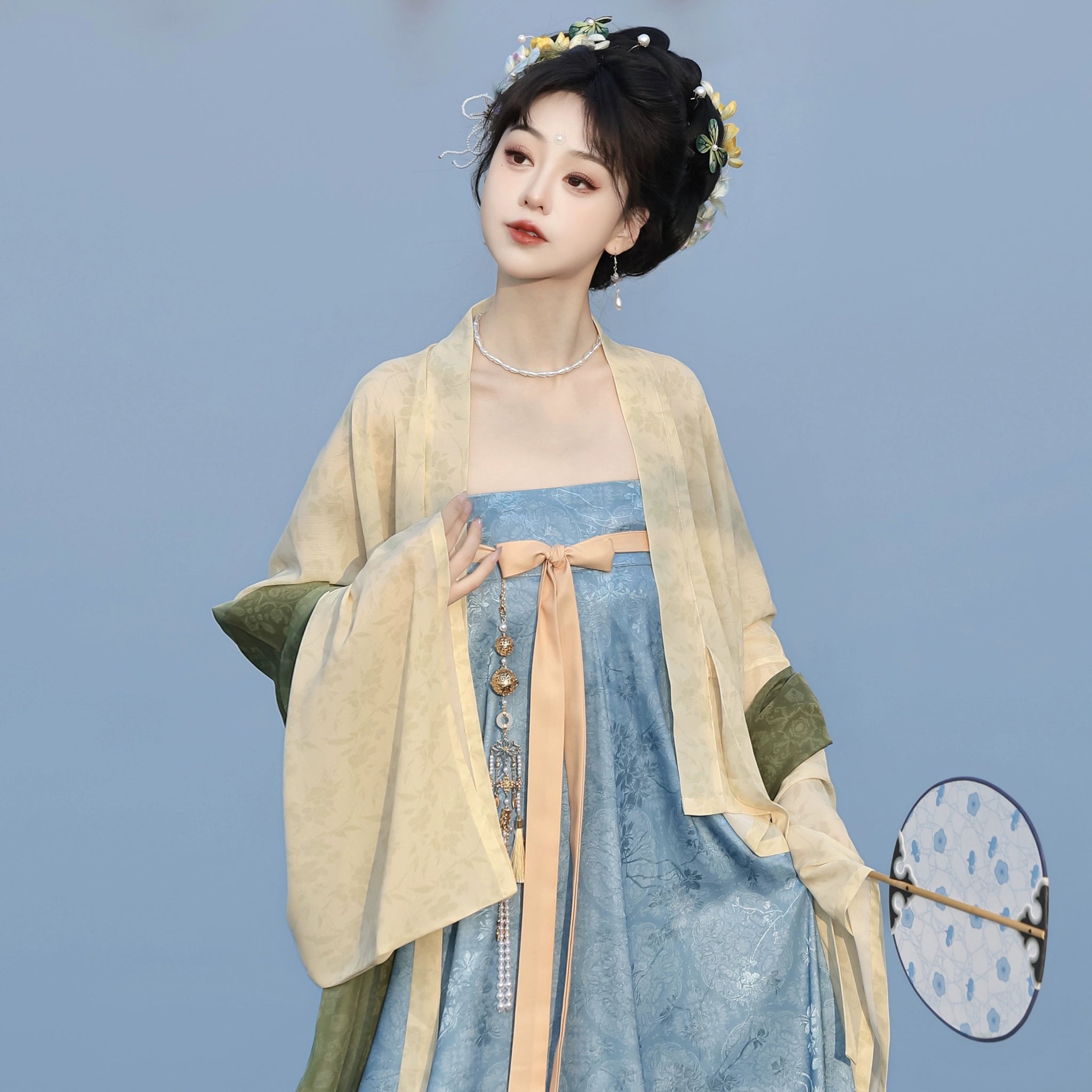 Peach blossom branchhan fu Chinese han fu hanfu male tang dynasty clothes chinese hanfu tang dynasty outfits traditiona hanfu dress chinese hanfu chinese style dress dress fashion cheongsam dress q